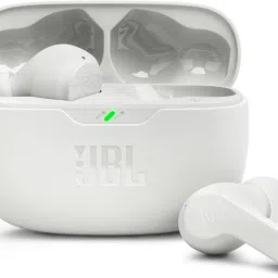 Wave Beam TWS, 32Hr Playtime, IP54, Smart Ambient & TalkThru Mode, JBL App Bluetooth Headset image 2