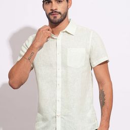Being Human Men Classic Slim Fit Opaque Casual Shirt-image-98