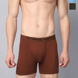 VIMAL JONNEY Cotton Pack Of 3 Assorted Cotton Trunk MAGIC__RED__I__03-picture-14