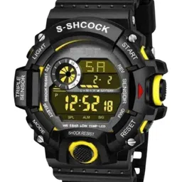 Hala Men Solid Round Tang Regular Digital Watch image 5