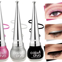 Bonsai Eye Liner|Waterproof & Long-Lasting|Premium 6Ml Liquid Eyeliner,Pack of 3 18 ml-image-46