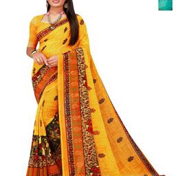 Moda Rapido Ethnic Motifs Pure Georgette Saree Pack of 2-picture-46