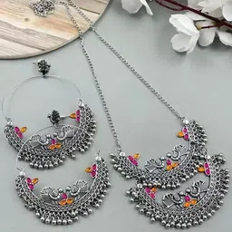 Sangria Beaded Jewellery Set-69