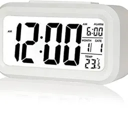 Digital Date & Temperature Alarm Table Clock for Students, Home, Office Clock-15