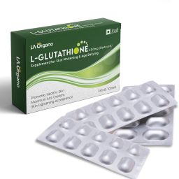 L-Glutathione 600mg Reduced with Vitamin C Supplement for Skin Whitening Pack of 1-43