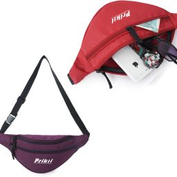 prikli Fanny Pack Combo for Men Women | Waist Bags | Chest Crossbody Travel Bags pouch bag mini bag Waist Pouch | Bum Bag | Chest Bag-85