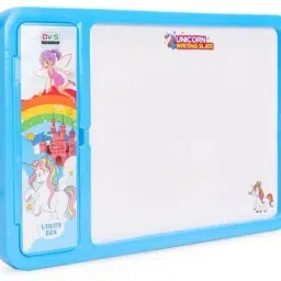kniver 2 in 1 Write & Doddle Board for Kids with Chalks, Duster & Marker image 5