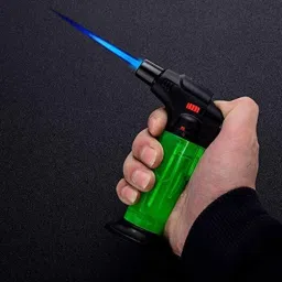Refillable Gas Lighter, Camping Lighter & Fire Starter for Coal & Wood Burning, Visit Website www.myfirstdot.com Pocket Lighter-21