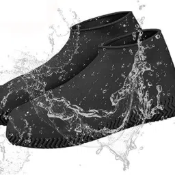 silicon shoes cover Silicone black Boots Shoe Cover-image-18