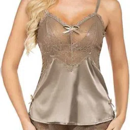 Golden Butterfly Self Design Women Swim-dress Gold Swimsuit-image-8