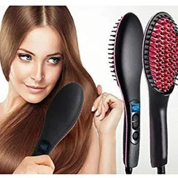 SRYFIT Hair Straightener Electric Comb 3in1 Ceramic Fast For Women with LCD Screen Hair Straightener-image-12