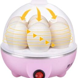 Egg Cooker, Egg Boiler, Egg Poacher Electric, Egg Steamer (Multicolor) 127 Egg Boiler 7 Egg Single layer 127 Egg Cooker-29