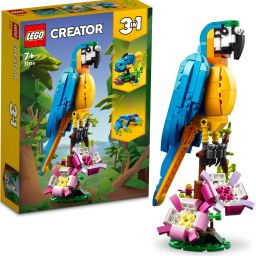 Creator 3-in-1 Exotic Parrot (253 Blocks) Model Building Kit-20