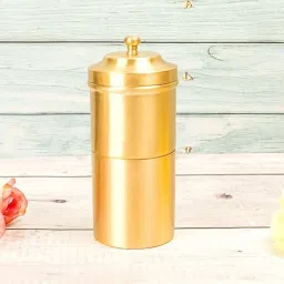 Premium Brass Filter Coffee Maker | Kumbakonam Degree Coffee Filter for Home Use Indian Coffee Filter-image-48