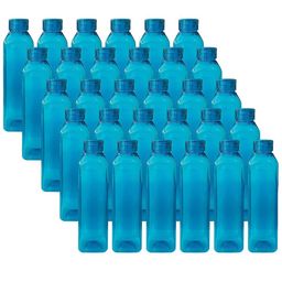 Kuber Industries Blue 30pcs Plastic Solid Water Bottle-20