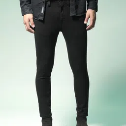 Flying Machine Skinny Fit Cotton Cropped Jeans-picture-15
