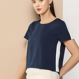Chemistry Colourblocked Side Stripe Top-picture-11