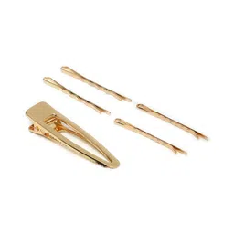 justpeachy Gold-Toned Hair Accessory Set-9