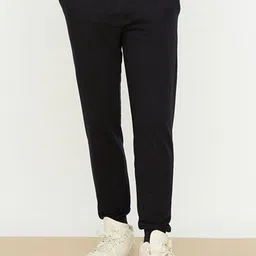 Trendyol Men Navy Blue Solid Joggers-image-69