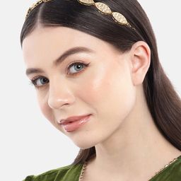 Anouk Women Kundan Studded Gold-Plated Mathapatti-image-96
