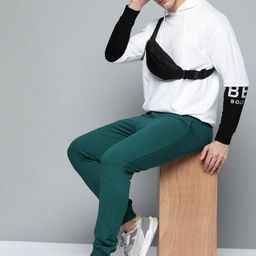Kook N Keech Men White & Black Solid Hooded Sweatshirt-image-44