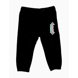 Disney by Wear Your Mind Kids Unisex Black Solid Straight-Fit Joggers-image-14
