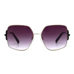 bebe Grey Hexaround Sunglasses for Women-image-98
