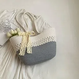 Textile and Beyond Structured Tote Bag-58