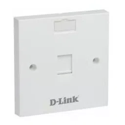 ‎D-LINK Single Port Face Plate ‎Ethernet, RJ45‎ (Pack of 20 Pcs)-42