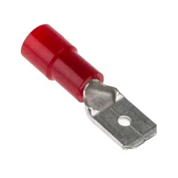 RS PRO Red Insulated Male Spade Connector, Tab, 0.8 x 6.35 mm Tab Size, 0.5 mm² to 1.5 mm², 6139744-image-60