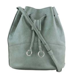 Toteteca Green Textured Medium Sling Handbag-image-58