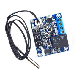 WX-101W DC12VDigital LED Temperature Thermostat Control Switch Board with NTC Probe Cable 20cm image 1