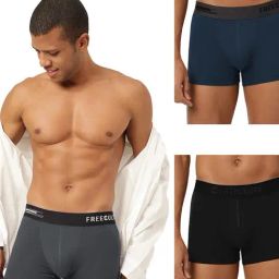 Freecultr Multi Comfort Fit Trunks - Pack of 3-picture-37