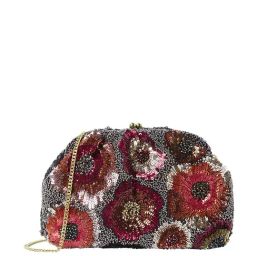 Accessorize London Dany Multicolor Embellished Clutch-image-41