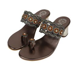 Solefoot Embellished Party Block Sandals-picture-33