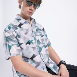 WROGN Urban Cool Printed Relaxed Fit Shirt-image-34