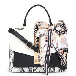 Aldo CAILLA115 White Color Block Medium Handbag-image-80