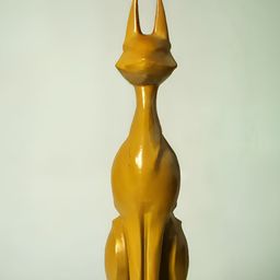 Archadia Yellow Egyptian Cat Figurine Showpiece-image-27