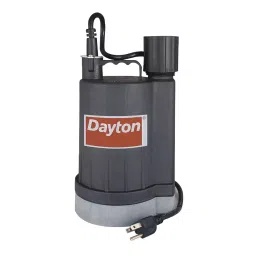 Dayton 1/4 HP Single Phase Power Plug-In Utility Pump, 2VAN7-image-10