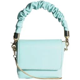 HauteSauce Blue Solid Small Handbag-image-66
