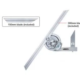 Insize Universal Bevel Protractor 2372-360, 0-360 Degree image 2