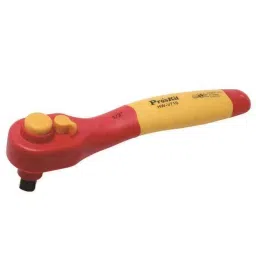 Pro'sKit HW-V710 VDE 1000V Insulated 12.7 mm(1/2") Drive Reverse Flat Ratchet Handle 200mm-2
