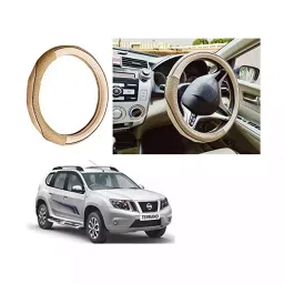 Auto Pearl Ring Type Car Steering Wheel Cover (Diamond Plus) Compatible with Terrano-image-14