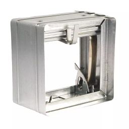 Dayton Galvanized Steel Square 3-3/4 inch Fire Damper, 2TGF6-image-105