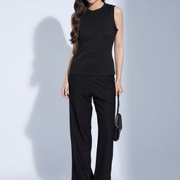 Selvia Women Ribbed Regular Top-image-82