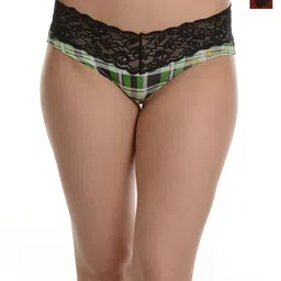 Da Intimo Pack Of 2 Printed Low-Rise Bikini Briefs DIU-4849_RD_GRN-image-17
