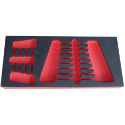 FACOM Foam Module For Spanner Red & Black, PM.MOD467J12-40
