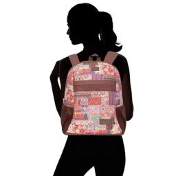 ZOUK Multicolor Jute Medium Backpack image 2