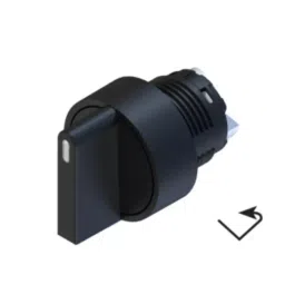 RS PRO 2 Position Selector Switch Head, 22.5mm Cutout, Black Handle, 2383940-image-89