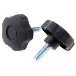 RS PRO Black Multiple Lobes Clamping Knob M12 Threaded Stud, 7027591-image-99